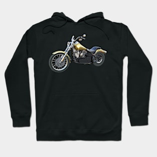 Golden Classic Motorcycle Hoodie